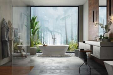 Ảnh Những loại cây trang trí phòng tắm dễ chăm sóc