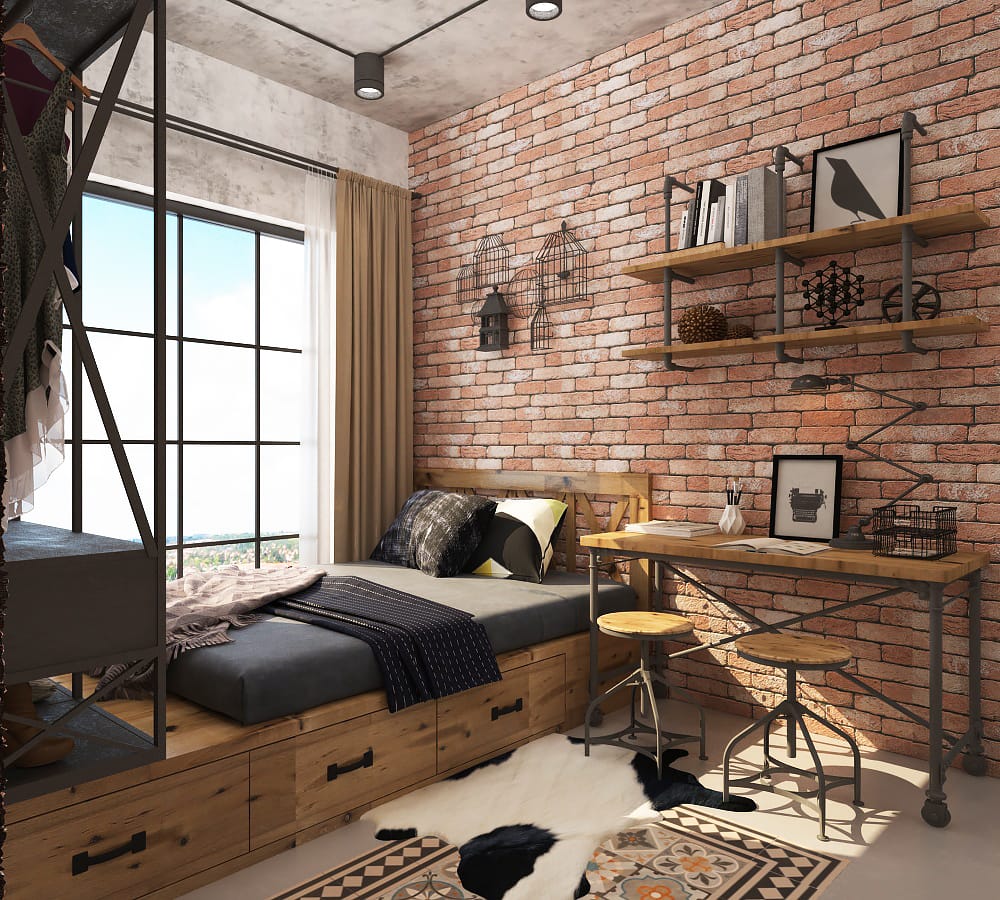 Phong cách thiết kế nội thất Industrial - Ảnh 3