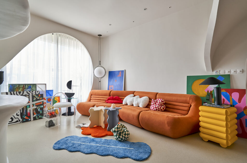 Căn hộ Dream Scape đầy màu sắc và những đường cong uốn lượn - Ảnh 3