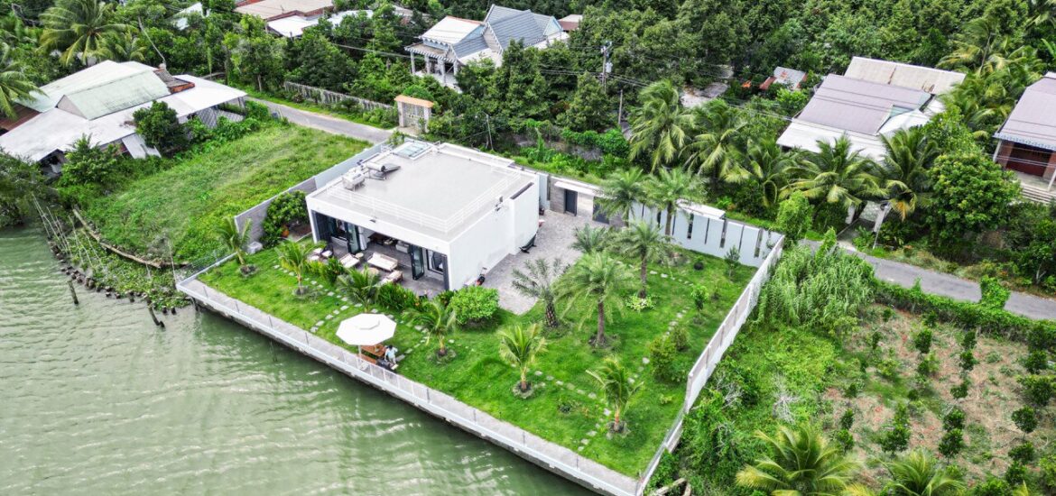 Ảnh Biệt thự nghỉ dưỡng tại Tiền Giang tựa như một ốc đảo nhiệt đới